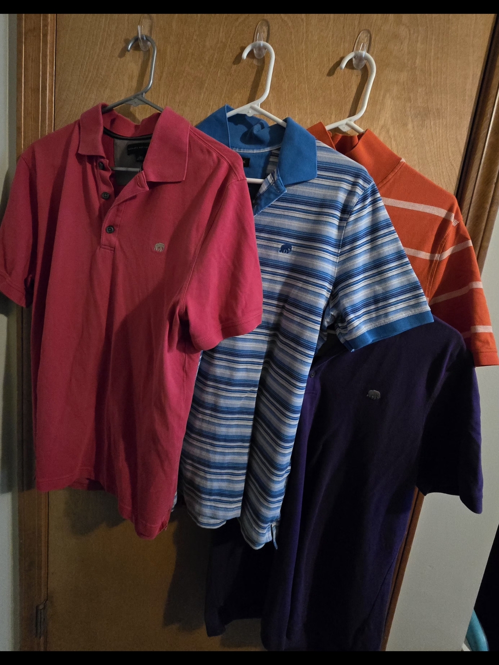 Banana Republic Polo Shirt Bundle in Pink, Blue, Orange, Purple